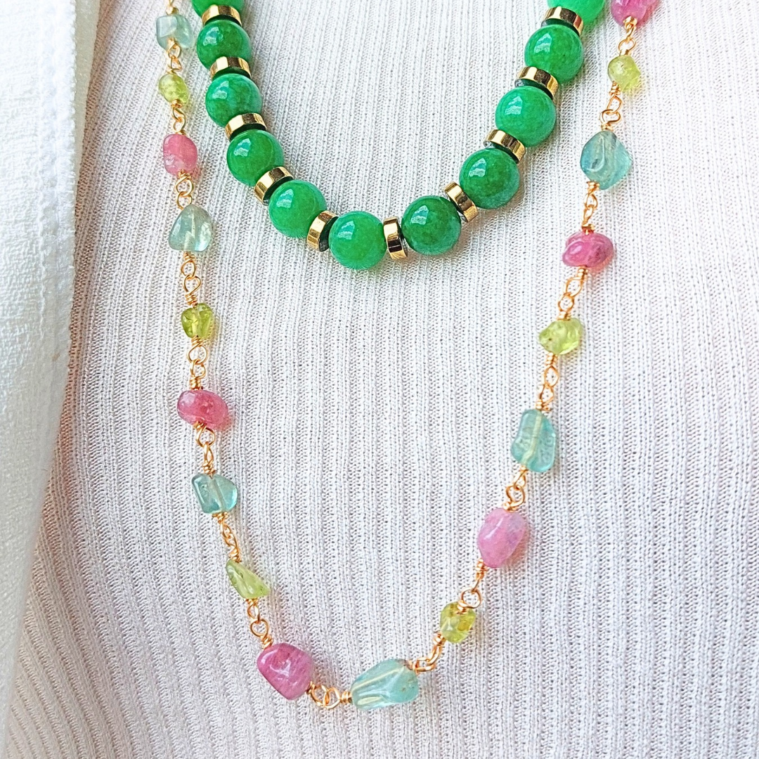 COLAR LONGO JADE IMPERIAL