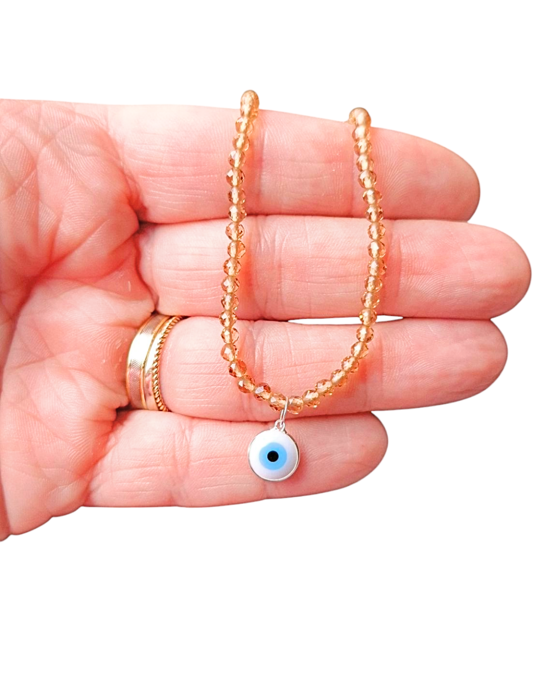 COLAR OLHO GREGO ZIRCÔNIA