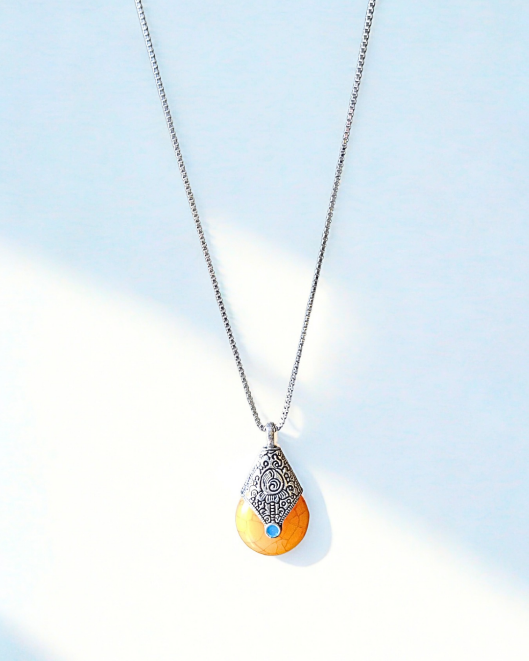 COLAR ESMALTADO TURQUIA AMARELO