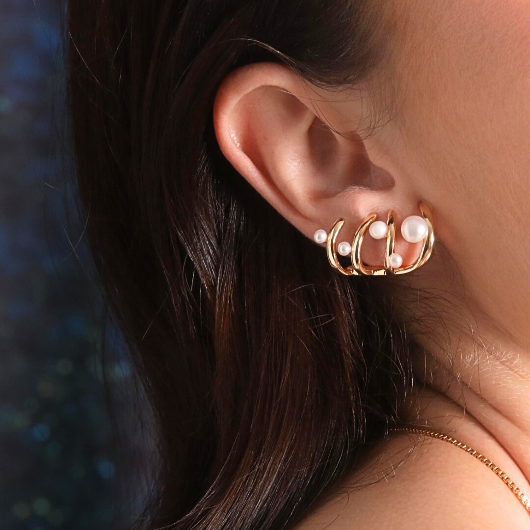 BRINCO EARCUFF PÉROLA