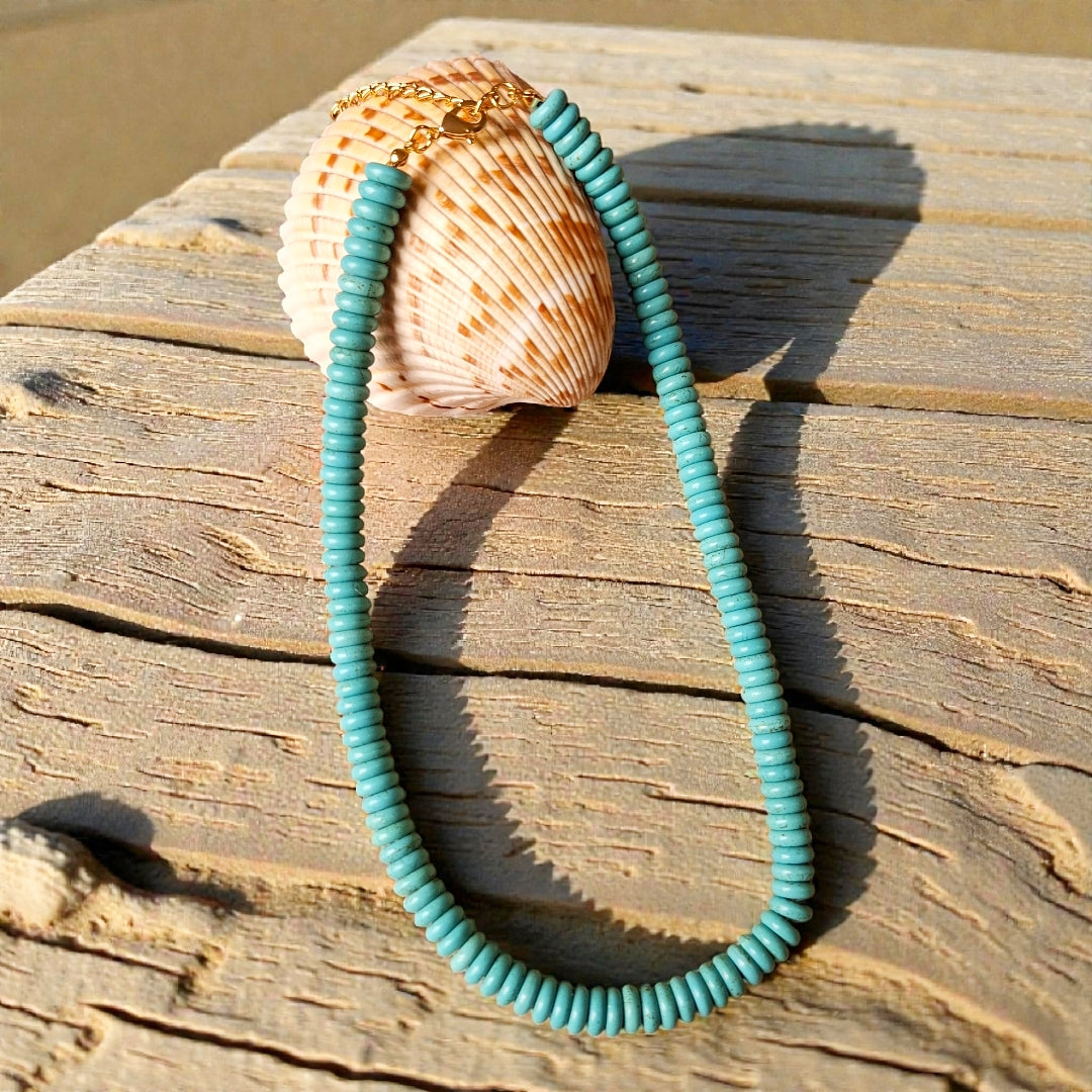 COLAR HOWLITA AZUL GROSSO