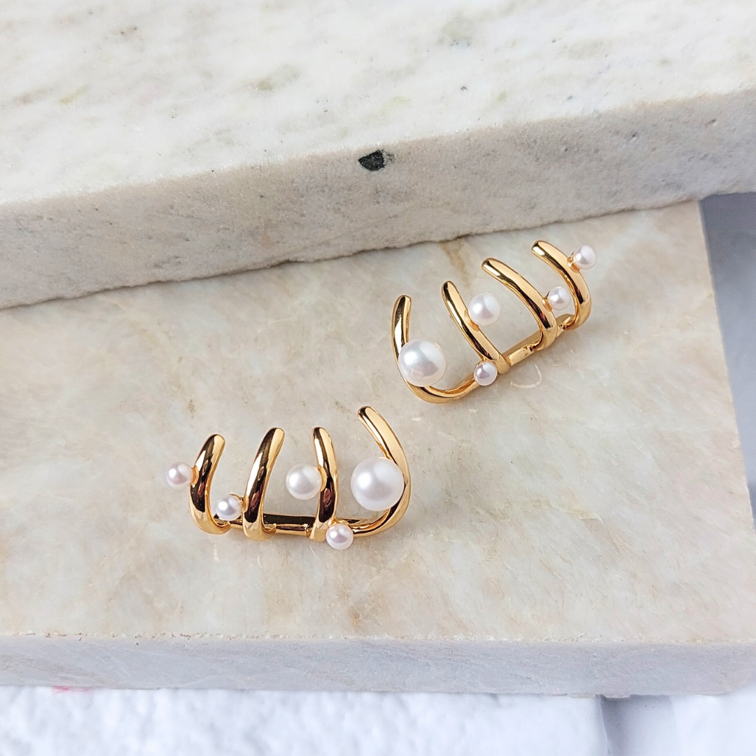 BRINCO EARCUFF PÉROLA