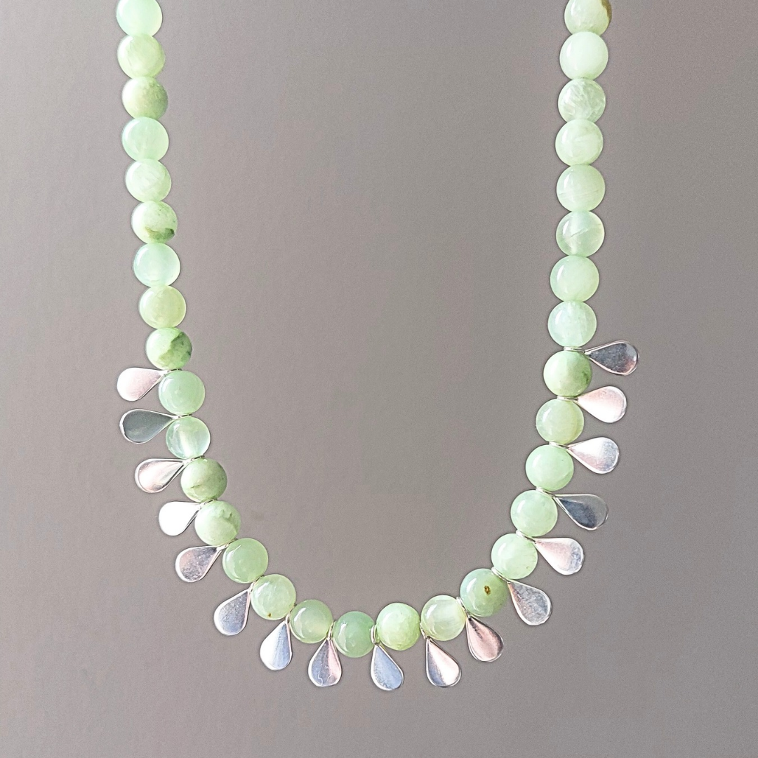 COLAR COCAR JADE VERDE