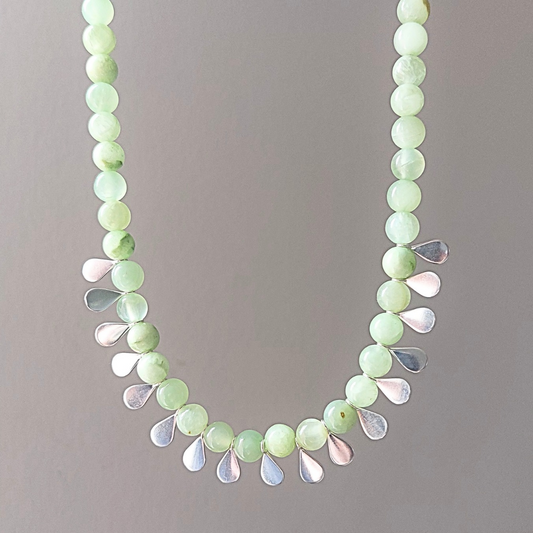 COLAR COCAR JADE VERDE