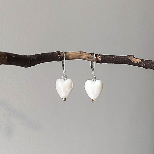 BRINCO CORAÇÃO CERÂMICA