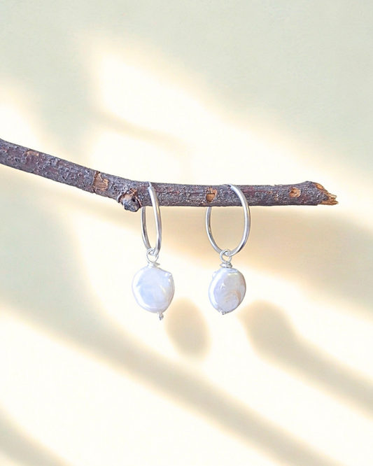 ARGOLA PÉROLA BARROCA