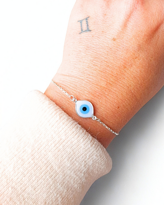 PULSEIRA OLHO GREGO OVAL