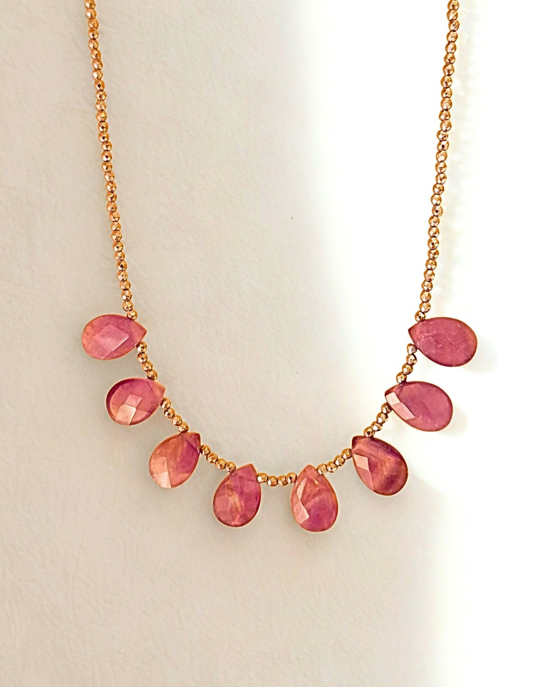 COLAR AMETISTAS GOTA