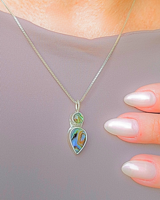 COLAR DE ABALONE DUO