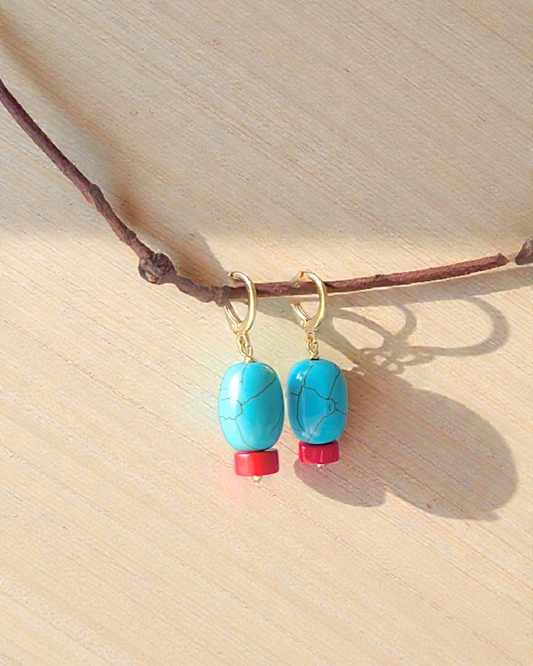 BRINCO TURQUESA BARRIL