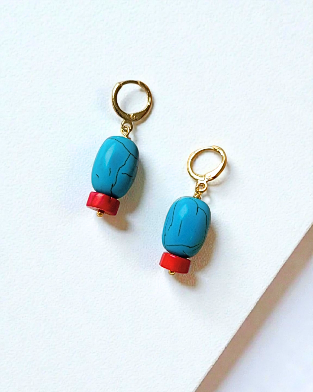 BRINCO TURQUESA BARRIL