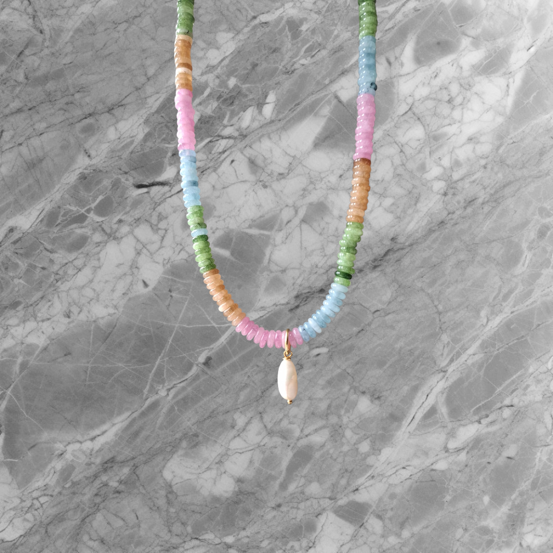 COLAR DE JADE COLORIDO