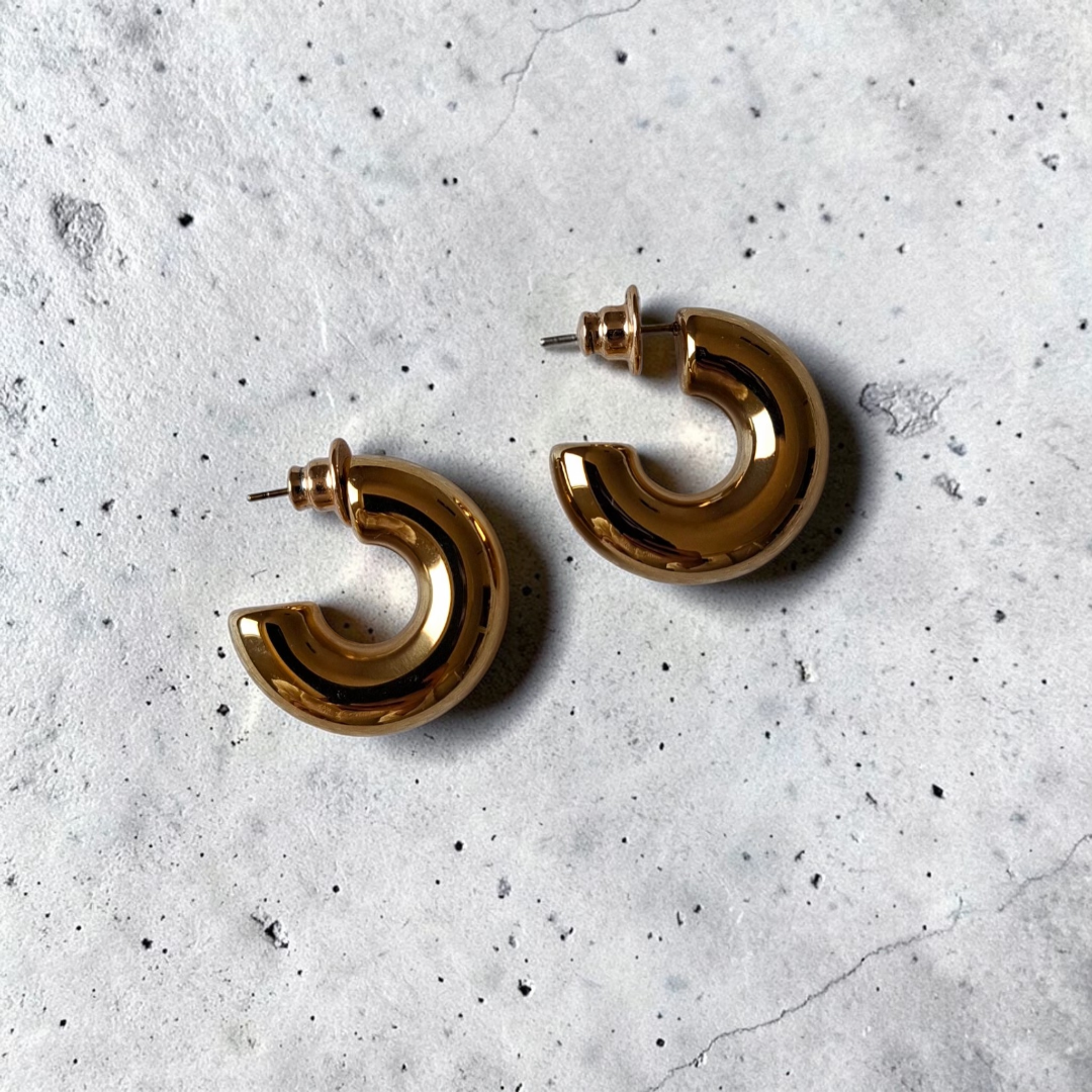ARGOLA BOLD OURO