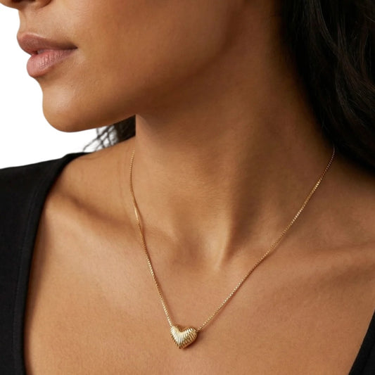 COLAR DE CORAÇÃO TEXTURA