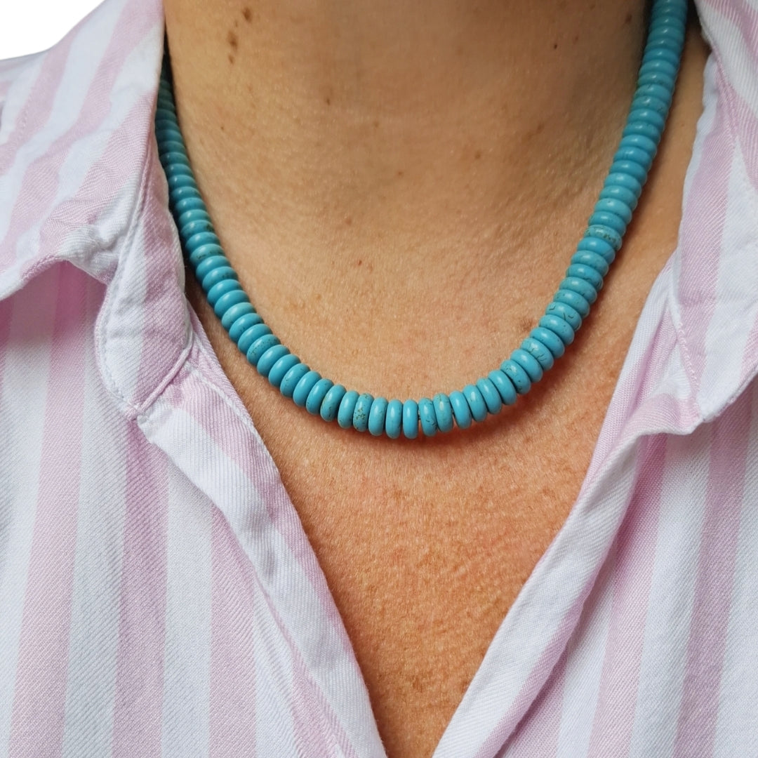 COLAR HOWLITA AZUL GROSSO