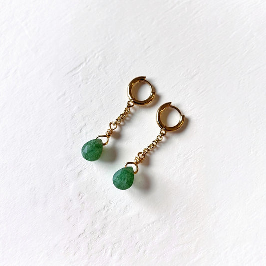 ARGOLA AVENTURINA VERDE