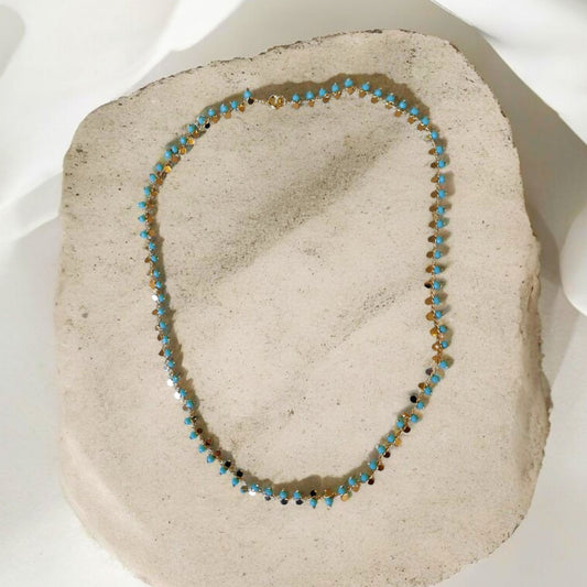 COLAR BOHO CRISTAIS